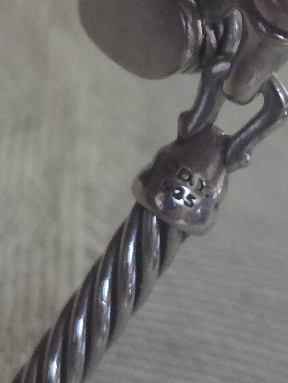 David Yurman Cable Collectibles Heart Lock Bracelet with Diamonds - Picture 14 of 16